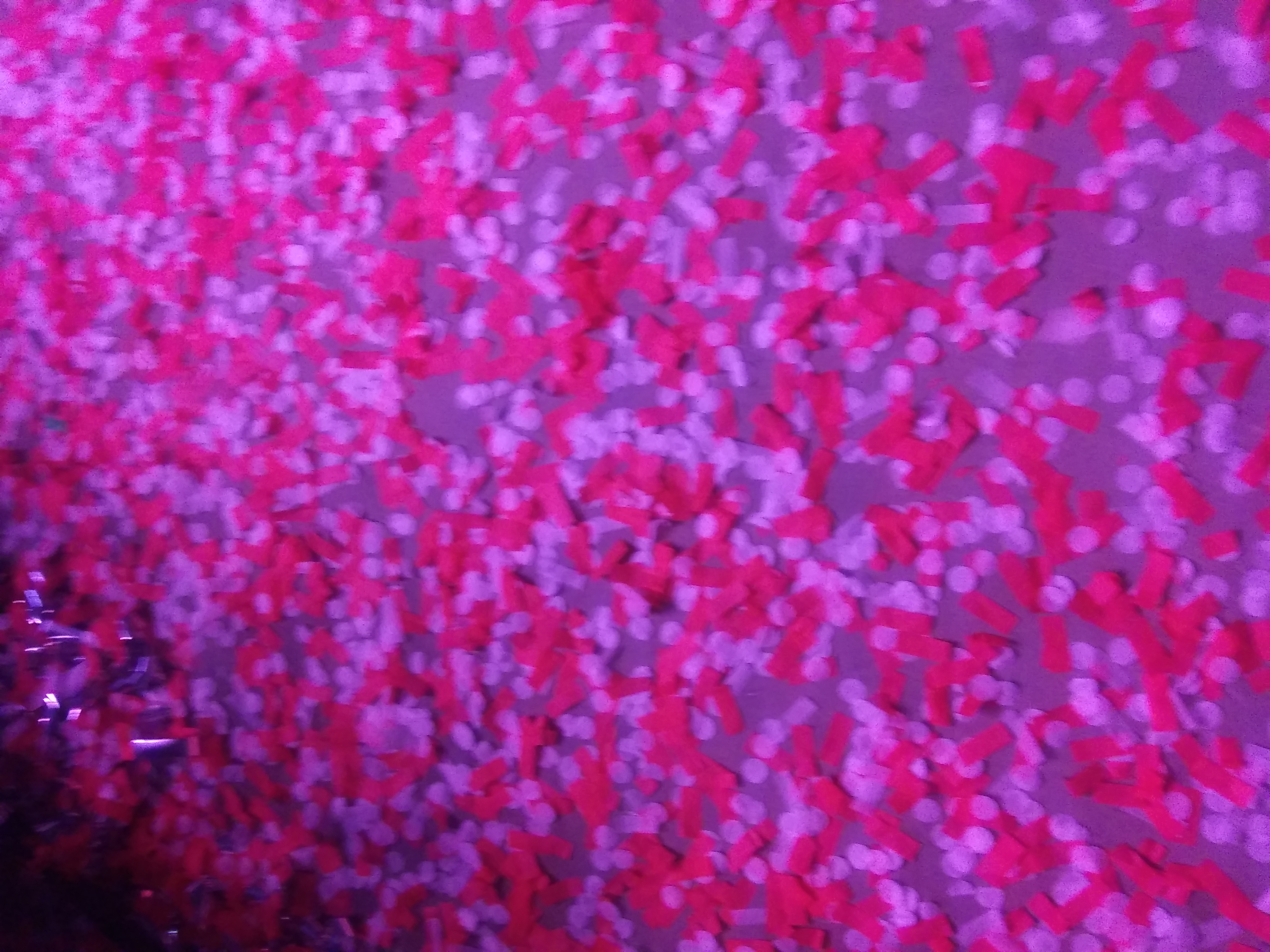 Photo Credit: I snapped this picture of confetti during NKOTB's show on 7.23.22. Photo Credit: I snapped this picture of confetti during NKOTB's show on 7.23.22.