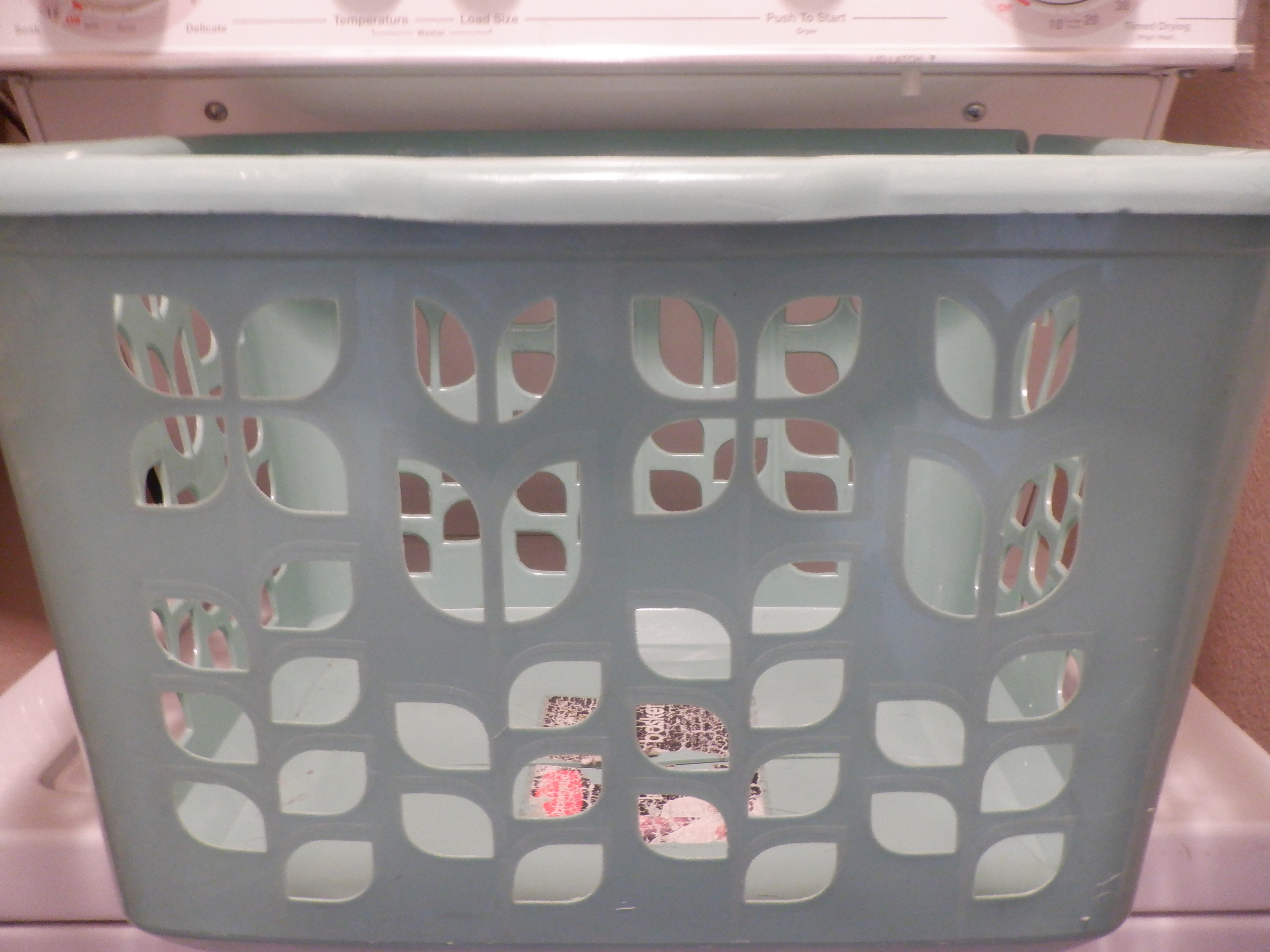 Photo of my laundry basket Photo of my laundry basket