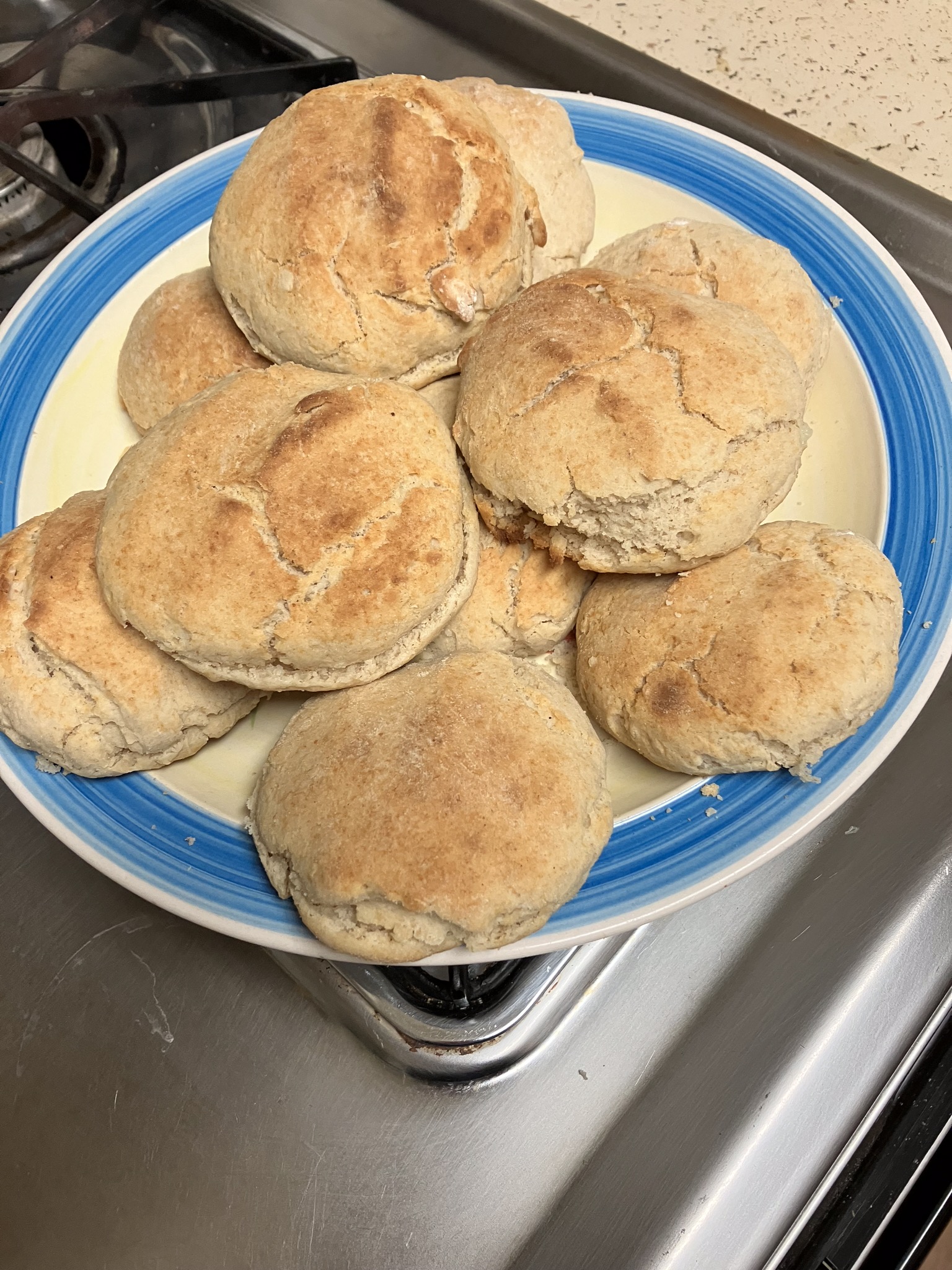 Picture of my homemade biscuits.