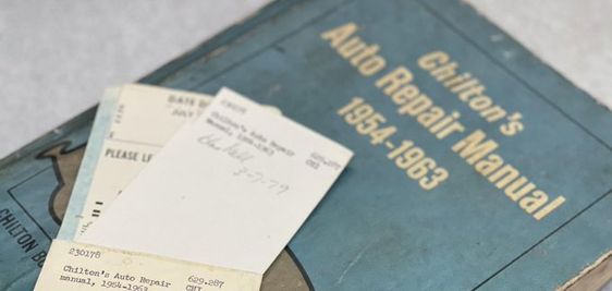 An overdue book that was checked out in a library in Texas returned 44 years later. An overdue book that was checked out in a library in Texas returned 44 years later.