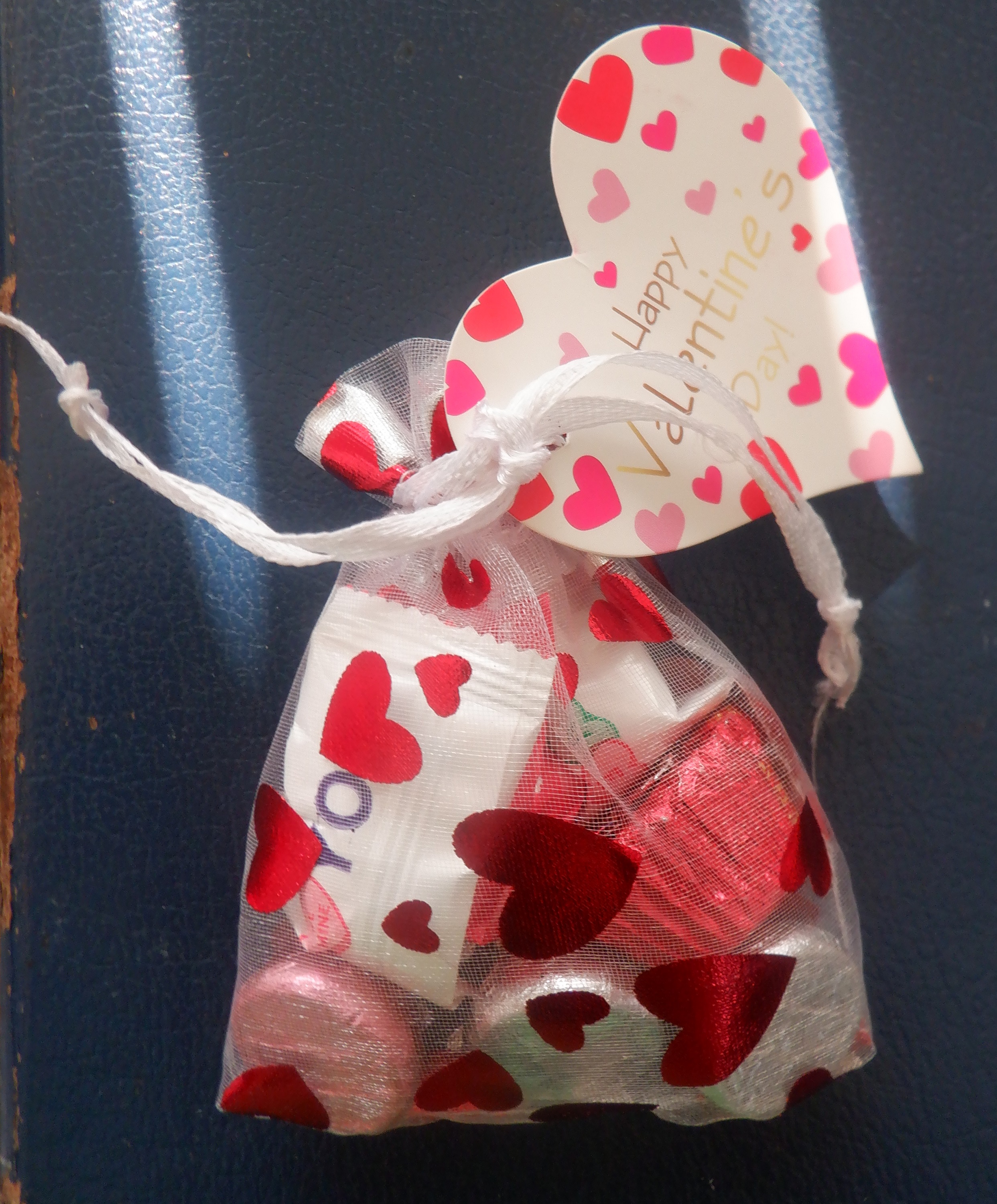 Little Valentine gift I got from a lady at church