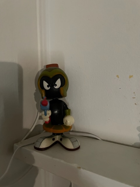 My Marvin the Martian.  Photo taken by and the property of FourWalls.