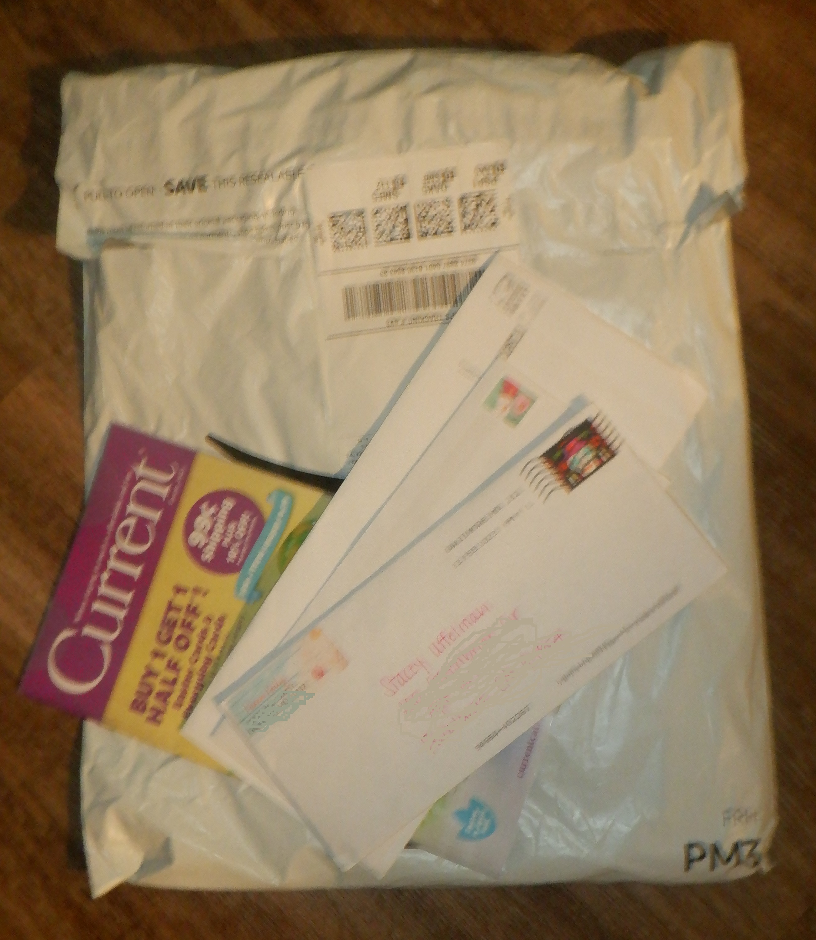 Photo I took of my mail today Photo I took of my mail today