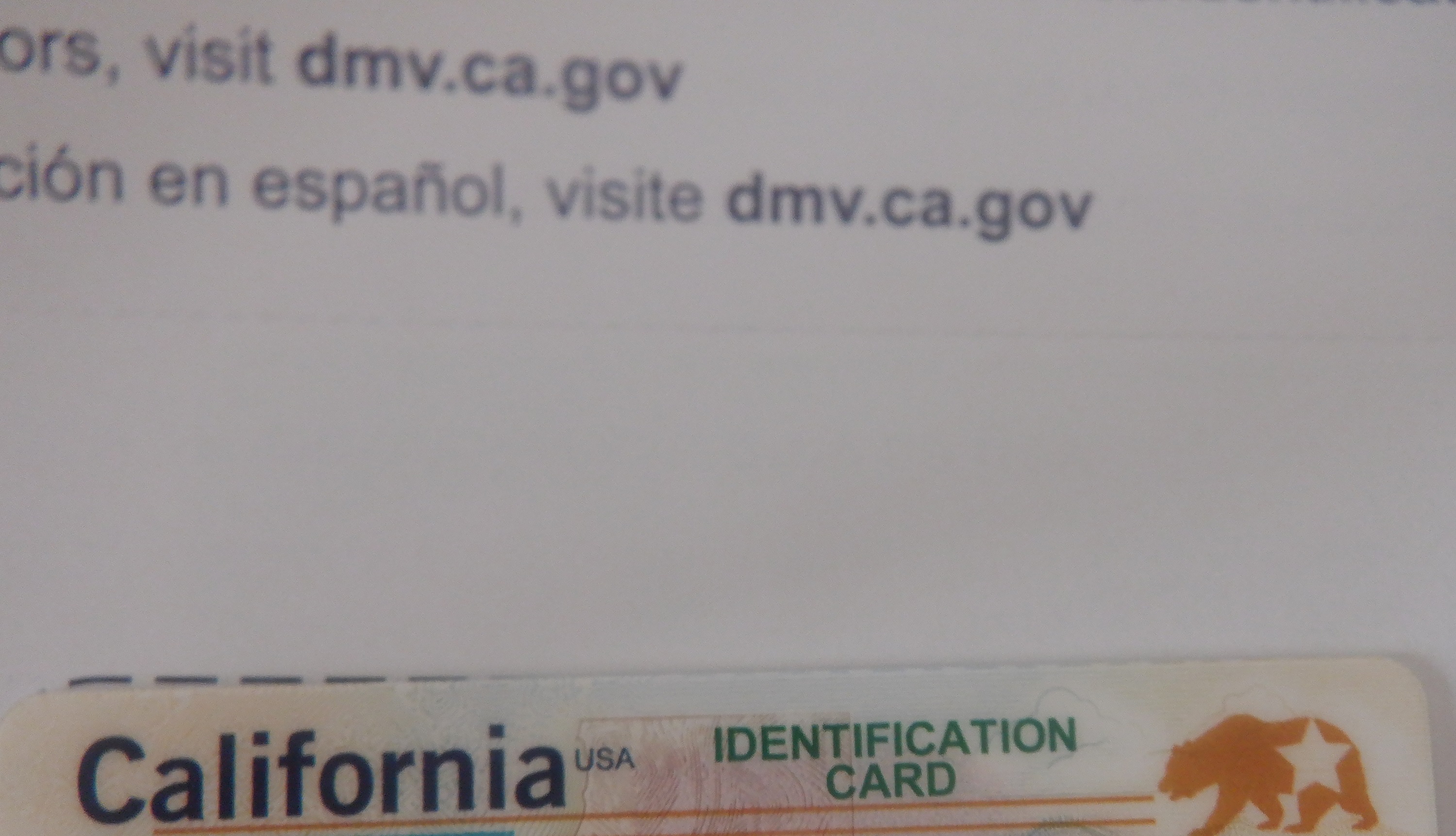 Photo of the paper with my Real ID Photo of the paper with my Real ID