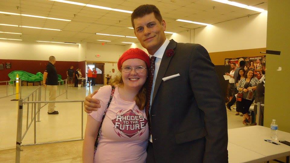 Photo Credit: My picture with Cody Rhodes back in 2016. Photo Credit: My picture with Cody Rhodes back in 2016.