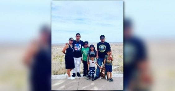 Waco resident Luis Espino and his family getting help from his community. Waco resident Luis Espino and his family getting help from his community.