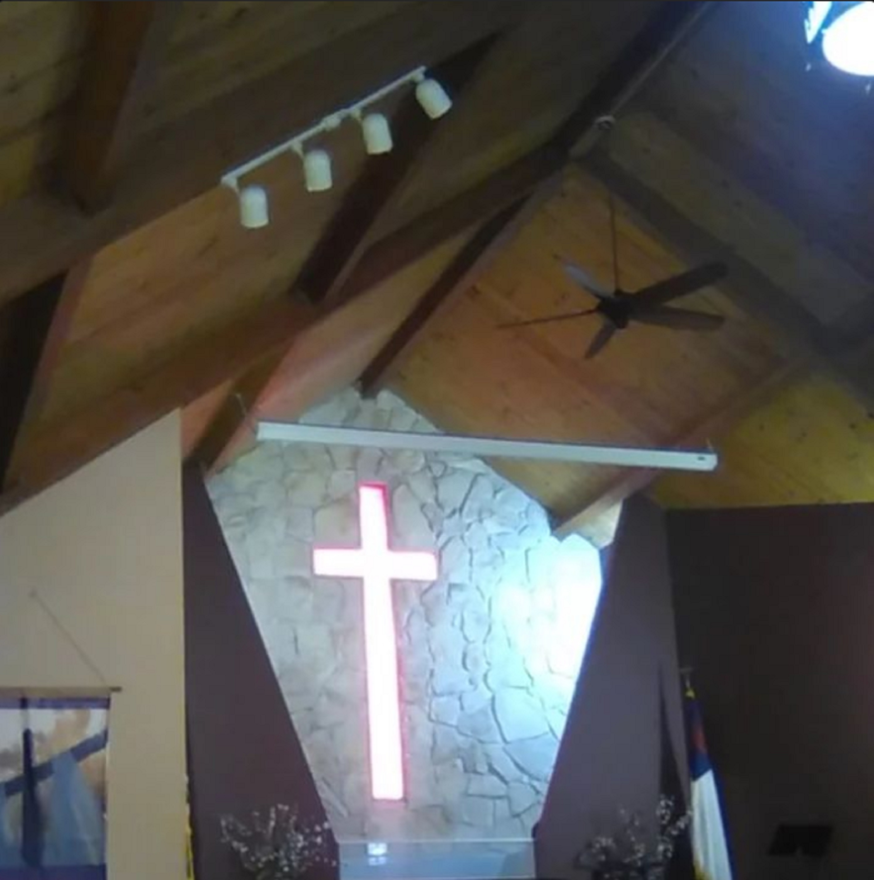 Photo at church I took with my phone Photo at church I took with my phone