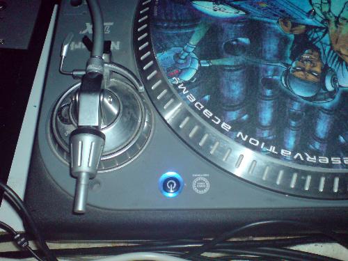 turntables - with new slipmats