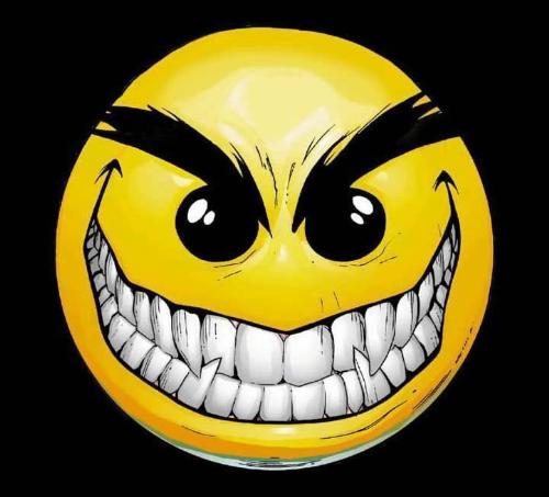 evil - face