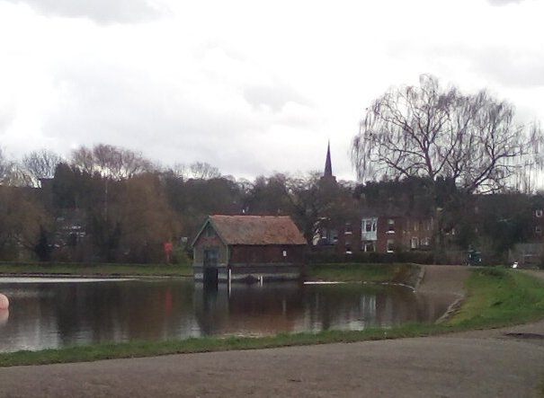 View over Stowe Pool