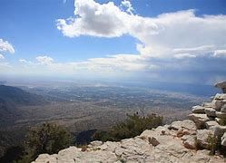 View of Sandia Mountain New Mexico
