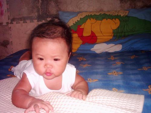 Little Yra - This is my baby Yra, when she just started to crawl.