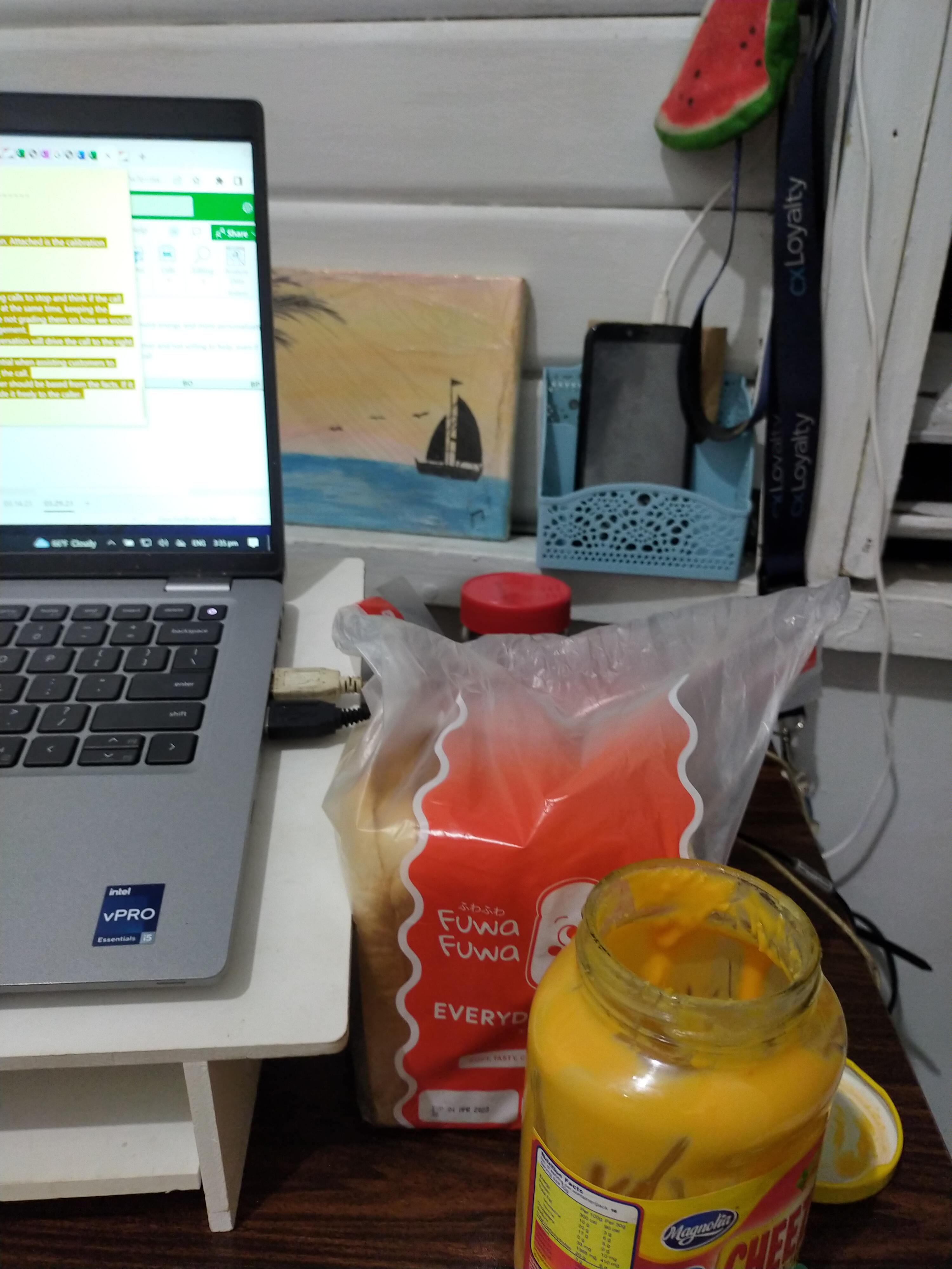 My snacks while working