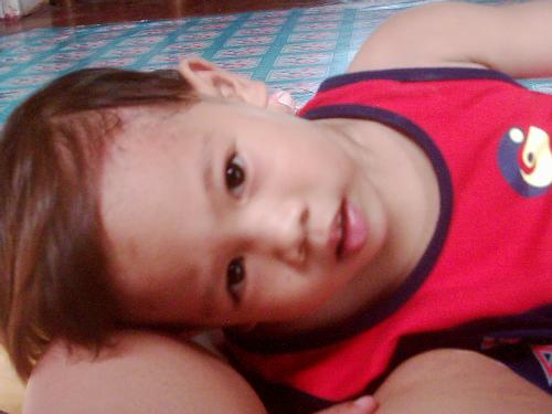 Handsome Boy - My firstborn Gabs, a sweet and loving son he is.
