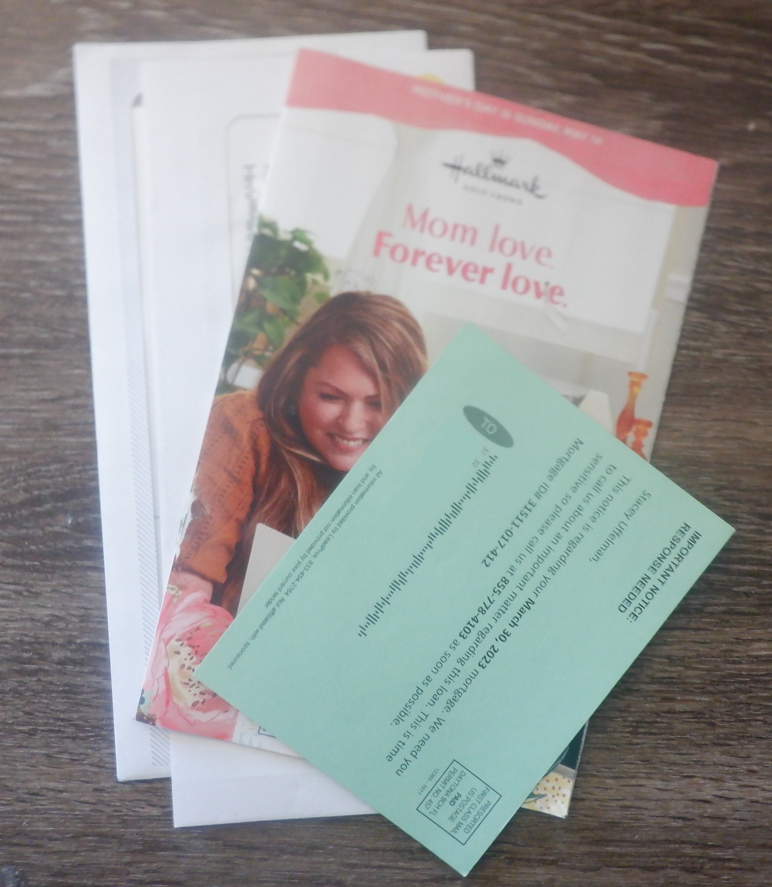 Photo of my "exciting" mail Photo of my "exciting" mail