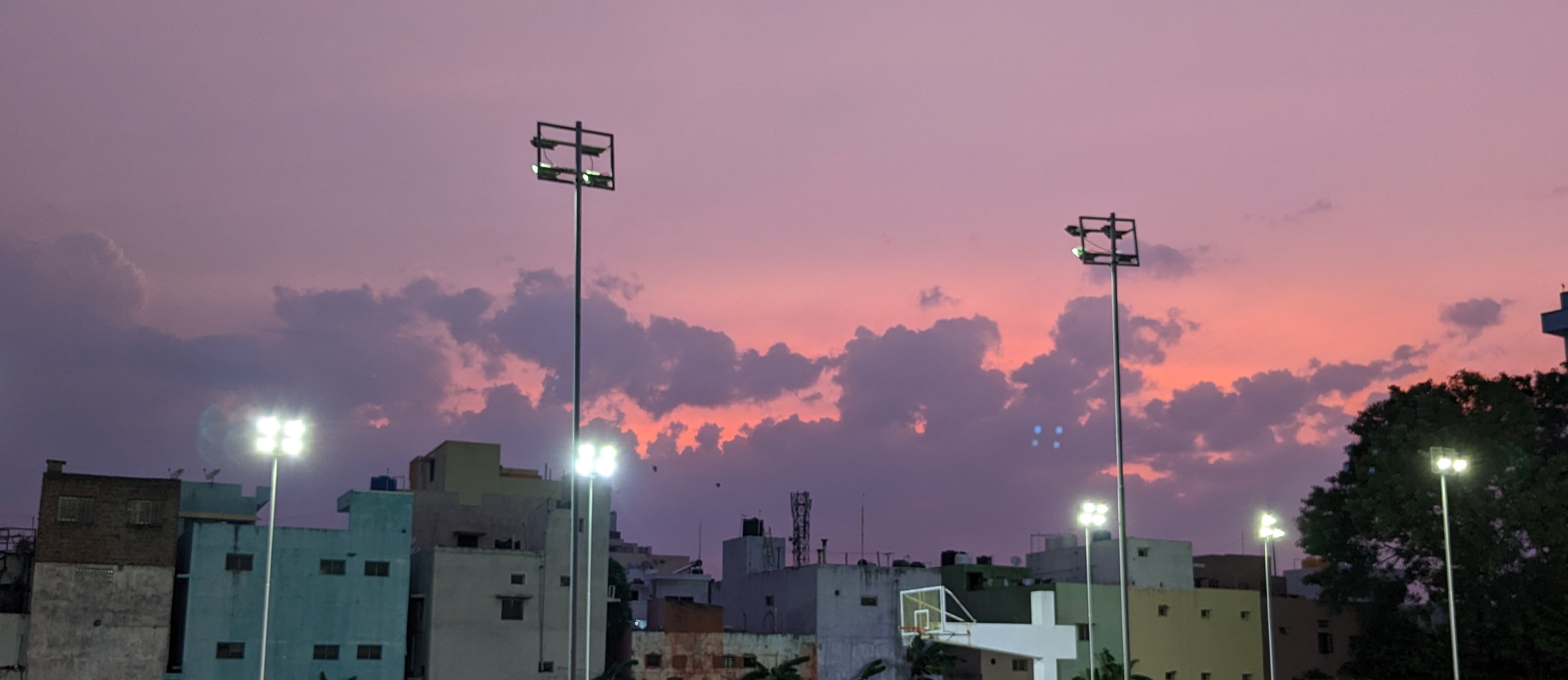 Sunset colors Sunset colors
