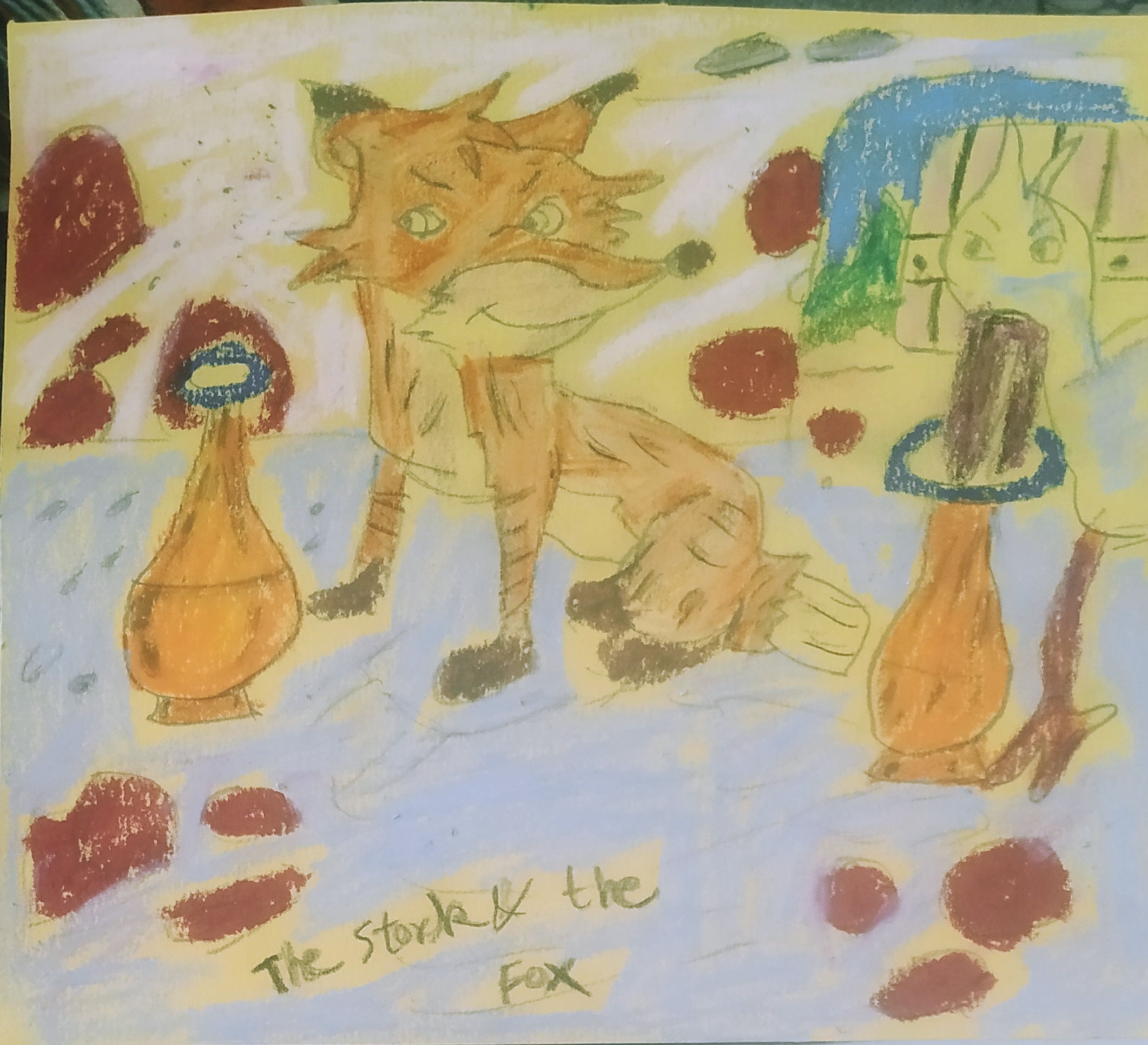 Fox and the Stork