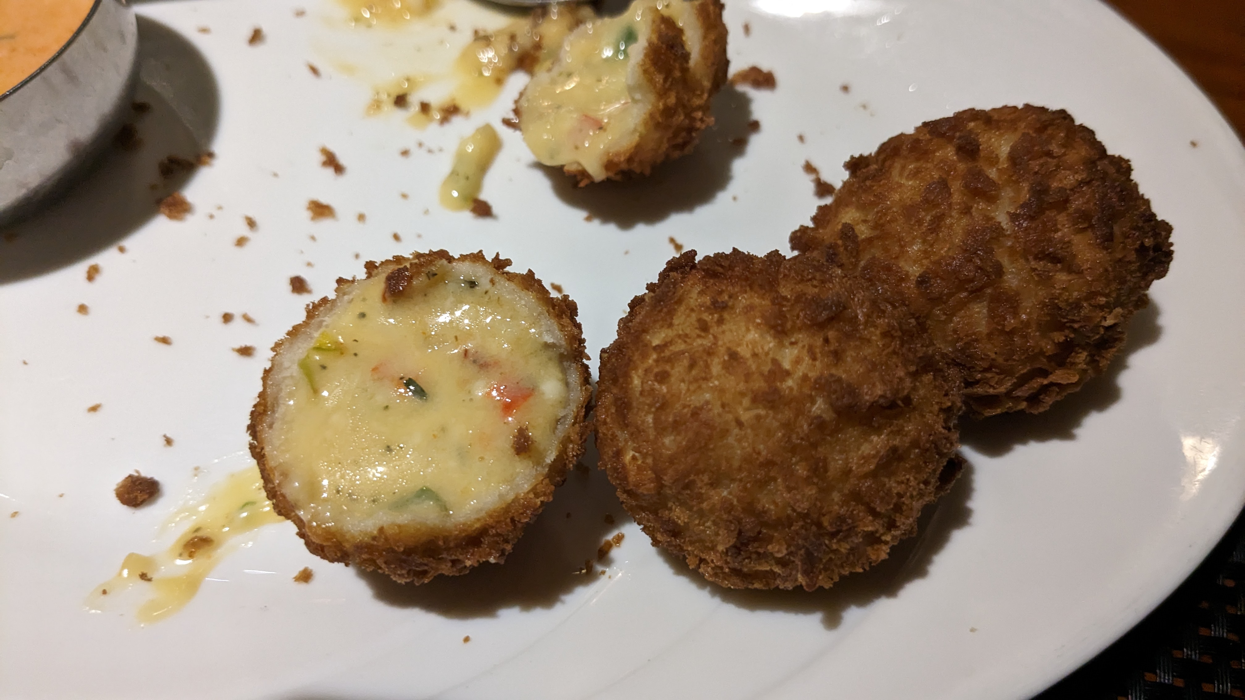 Fried cheese ball