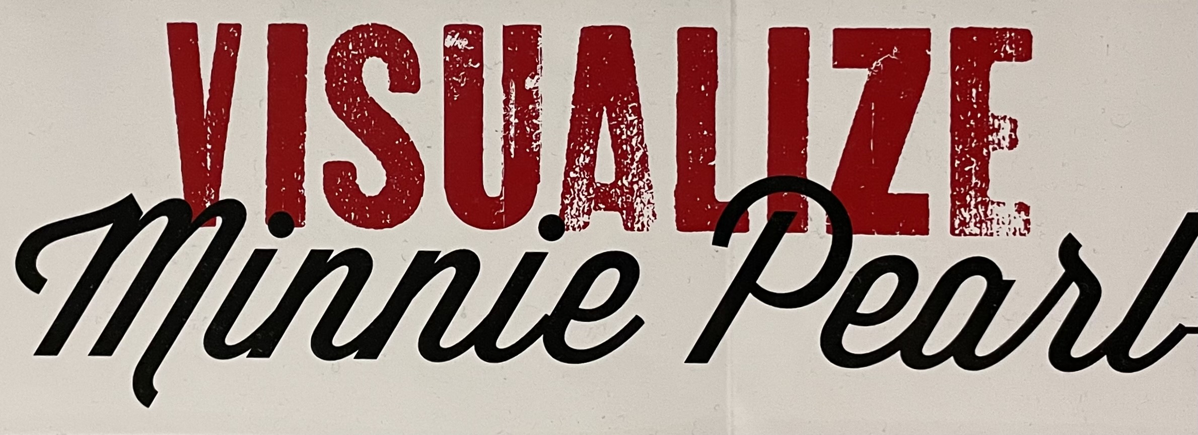 Photo of my Minnie Pearl bumper sticker. Photo taken by and the property of FourWalls. Photo of my Minnie Pearl bumper sticker. Photo taken by and the property of FourWalls.