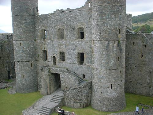 harlech castle - castle
