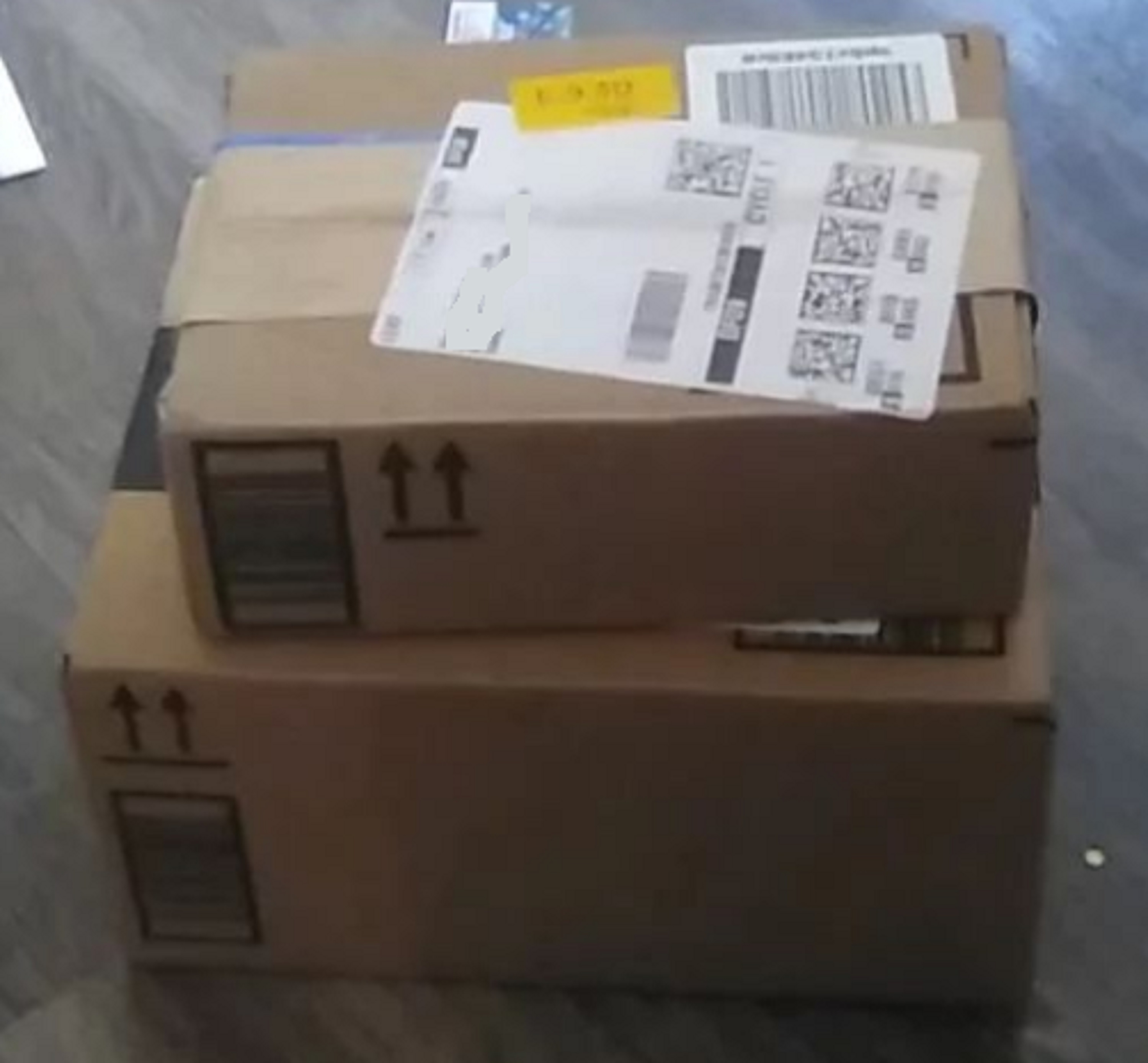 Two more packages that were at my door Two more packages that were at my door