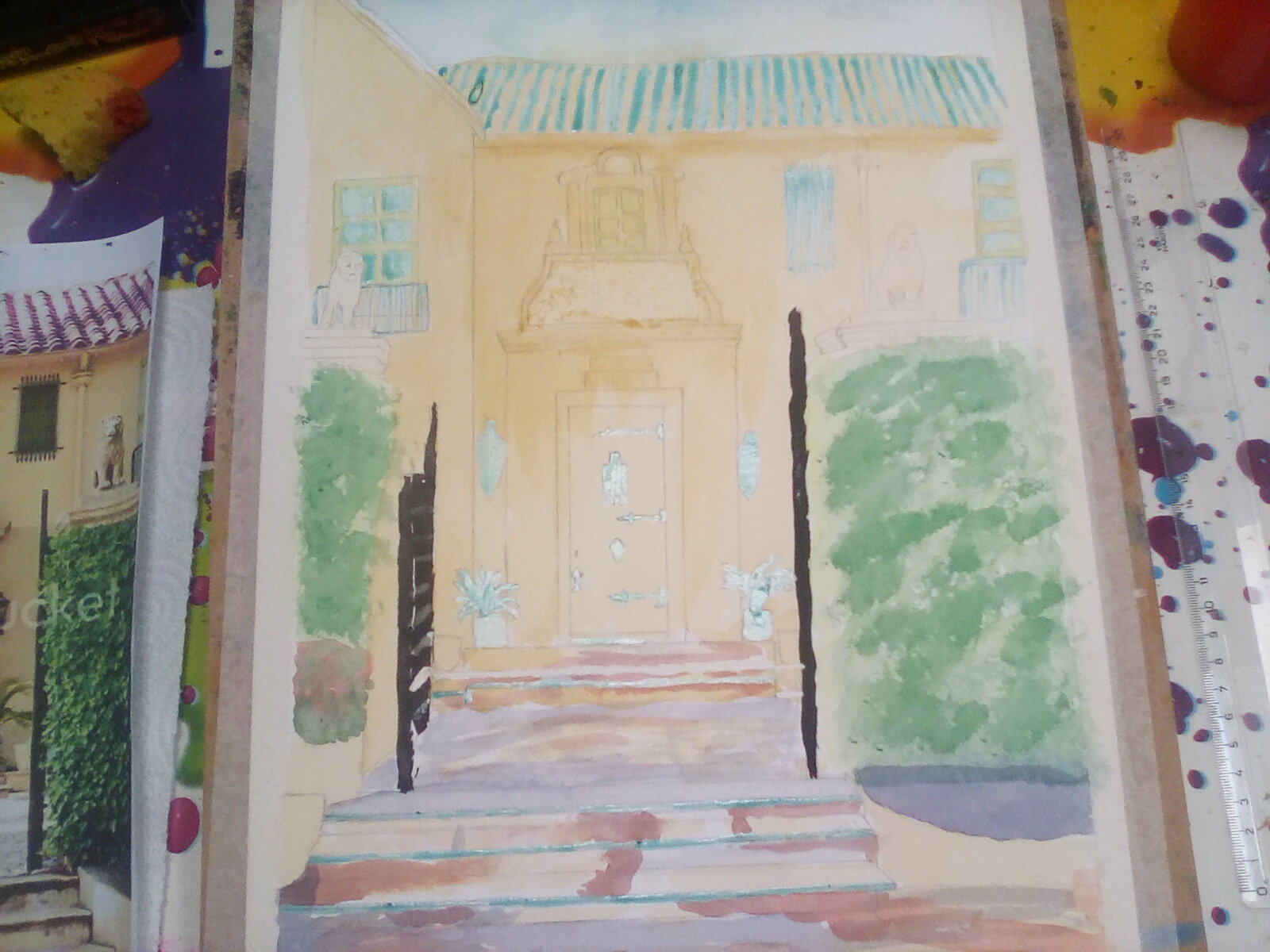 The Spanish Villa. The Spanish Villa.