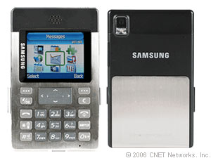 mobile - Although it looks a lot like a calculator you'd get for free by opening a bank account, the Samsung SGH-P300 can do a lot more than just help you balance your checkbook. Sure, it has a calculator, but inside the small if somewhat plain package, you'll also find a feature-rich GSM cell phone that delivers admirable performance. Granted, the SGH-P300's credit card-size form factor does have its drawbacks--the button layout is odd, there's no external memory slot, and audio quality fluctuates--but with Bluetooth, a megapixel camera, and an MP3 player, Samsung made a serious effort to cram as much as it could into this insanely tiny handset. The SGH-P300 won't be for everyone, and the lack of a supporting U.S. carrier will mean a high price (around $550 on Dynamism.com), but for the cell phone fanatic, it could dethrone the Motorola Razr as an it phone.
