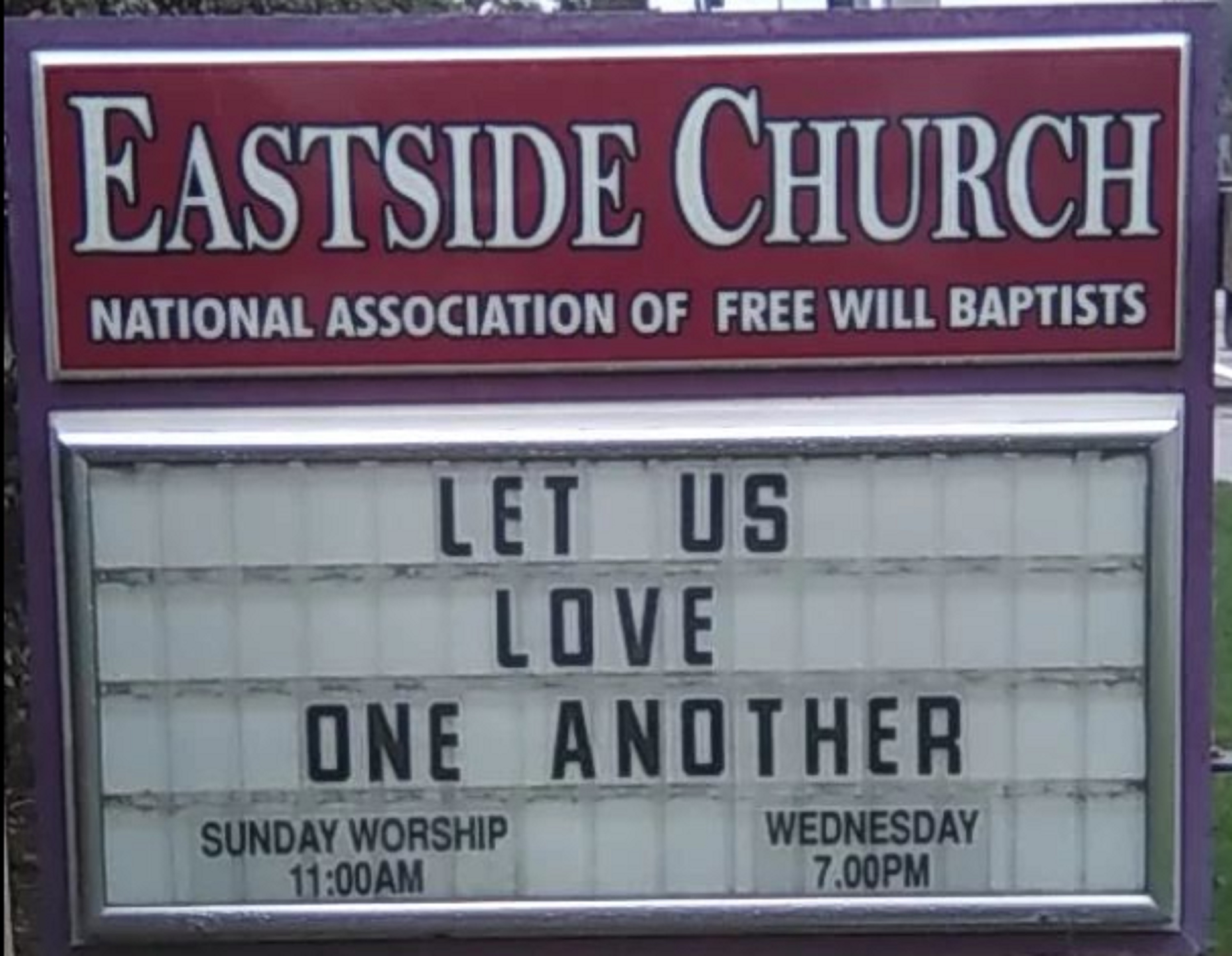 Church sign 3-12-23 Church sign 3-12-23