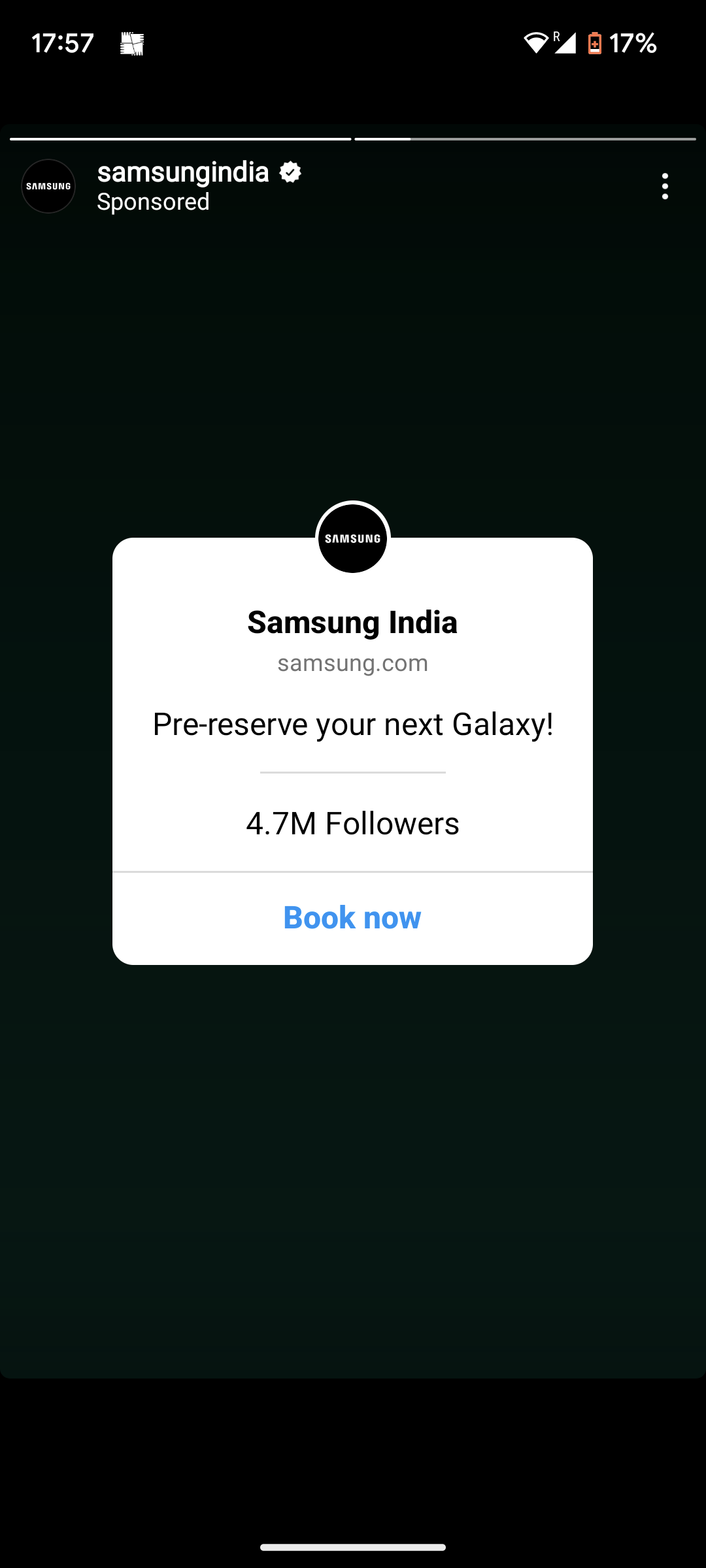 Pre-reserve 