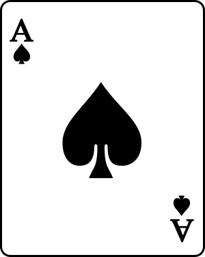 https://commons.wikimedia.org/wiki/File:Playing_card_spade_A.svg https://commons.wikimedia.org/wiki/File:Playing_card_spade_A.svg