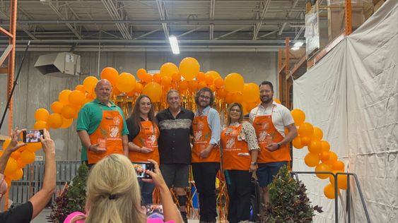 Image of The Home Depot employees in Edmond Oklahoma Image of The Home Depot employees in Edmond Oklahoma