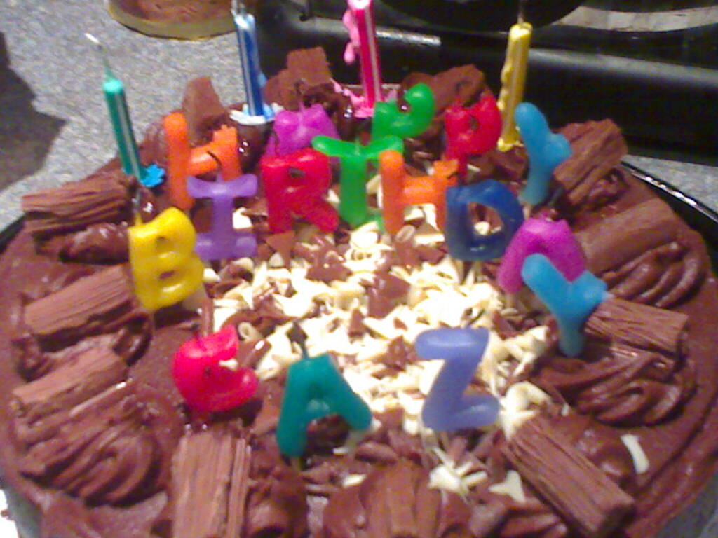 Happy Birthday to Meeeeee!!!  - My birthday cake from when I turned 23 in May. isn't it pretty?