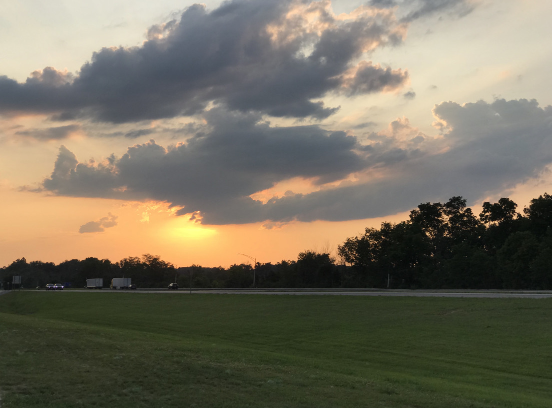 Sunset in Ohio. Photo taken by and the property of FourWalls. Sunset in Ohio. Photo taken by and the property of FourWalls.