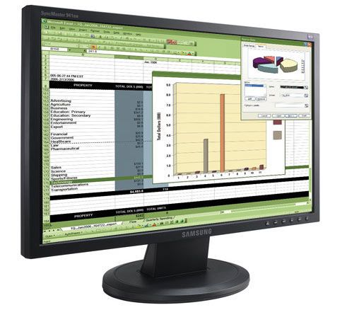 LCD Monitor - If you've dreamed of a 16:9 display for your PC, that dream could become a reality with Staples' decision to sell this Samsung SyncMaster 941BW 19-inch wide-screen LCD monitor for $129.98 with rebate. The retailer has knocked $120 off the original price, but you still get a monitor with 4ms response time and a three-way adjustable stand.   Credit: Samsung