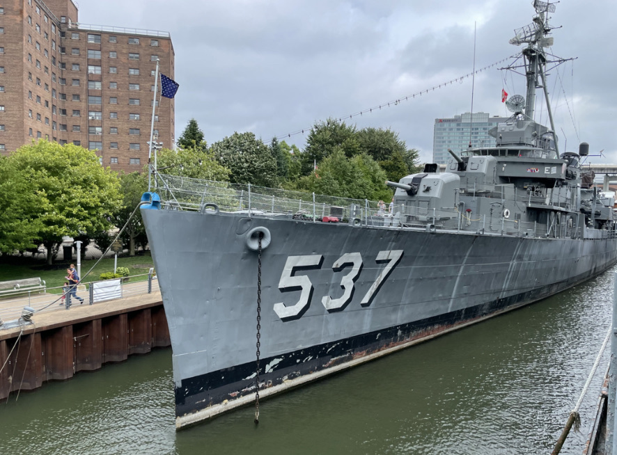 The USS The Sullivans in Buffalo Naval Park. Photo taken by and the property of FourWalls. The USS The Sullivans in Buffalo Naval Park. Photo taken by and the property of FourWalls.