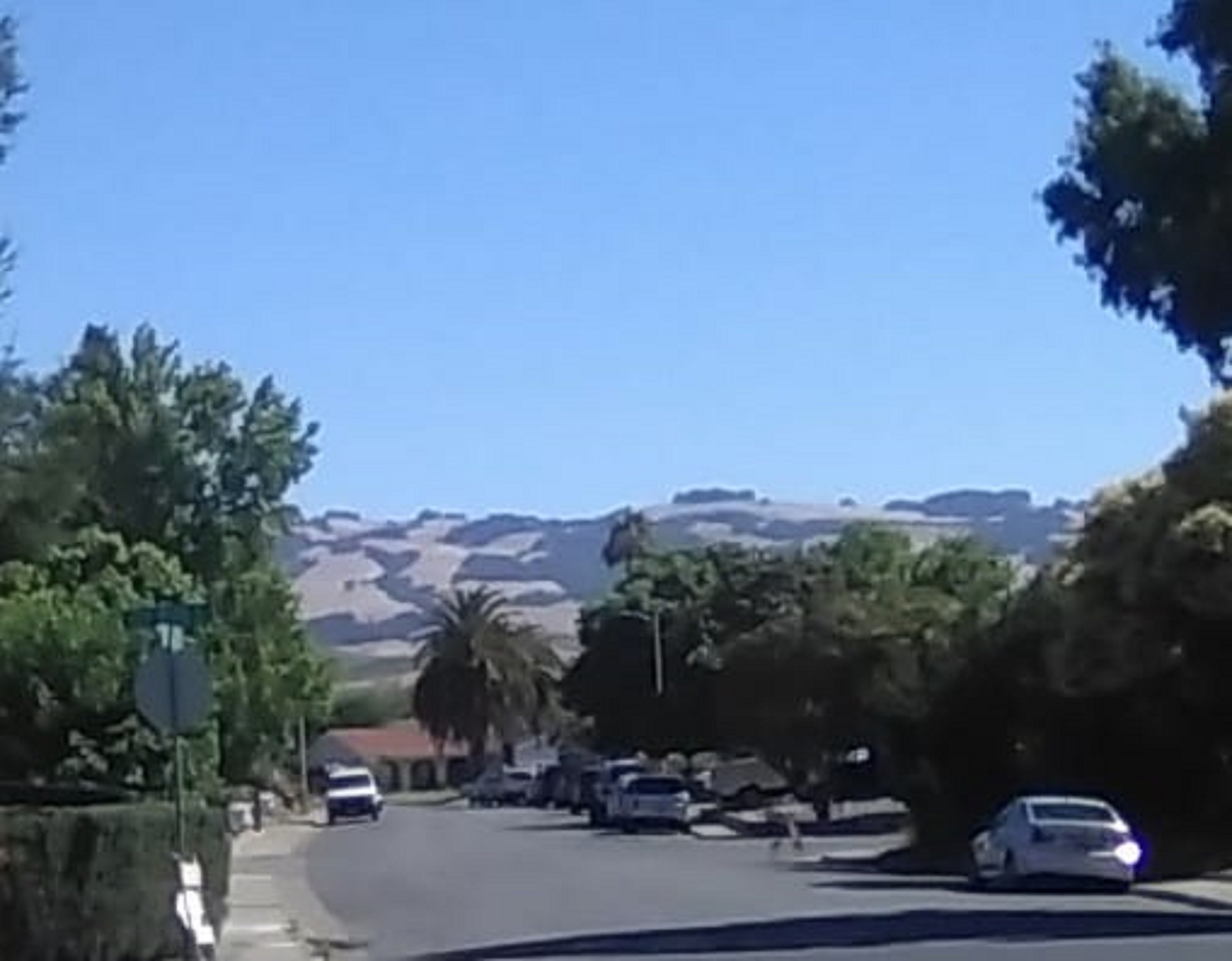 Photo I took with my phone on the way to church. Photo I took with my phone on the way to church.