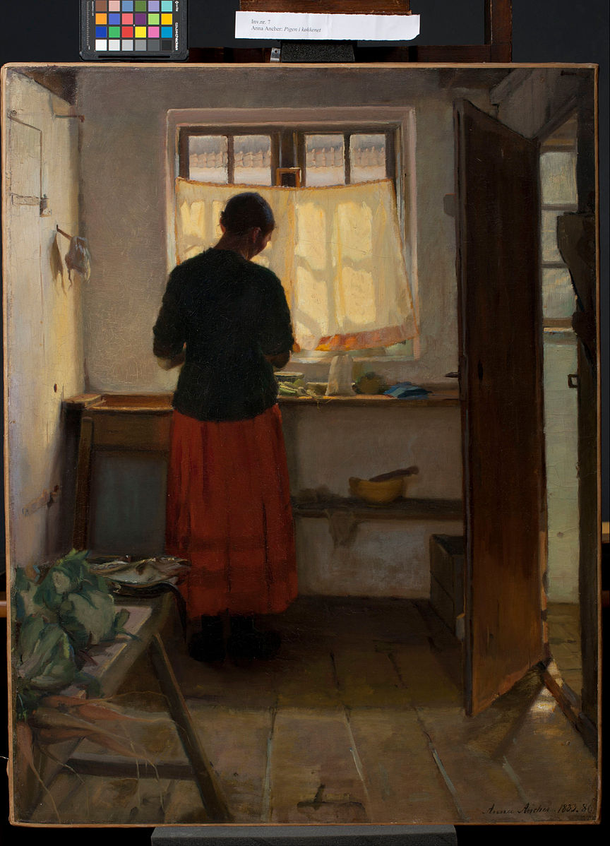 https://commons.wikimedia.org/wiki/File:Anna_Ancher_-_The_maid_in_the_kitchen_-_Google_Art_Project.jpg