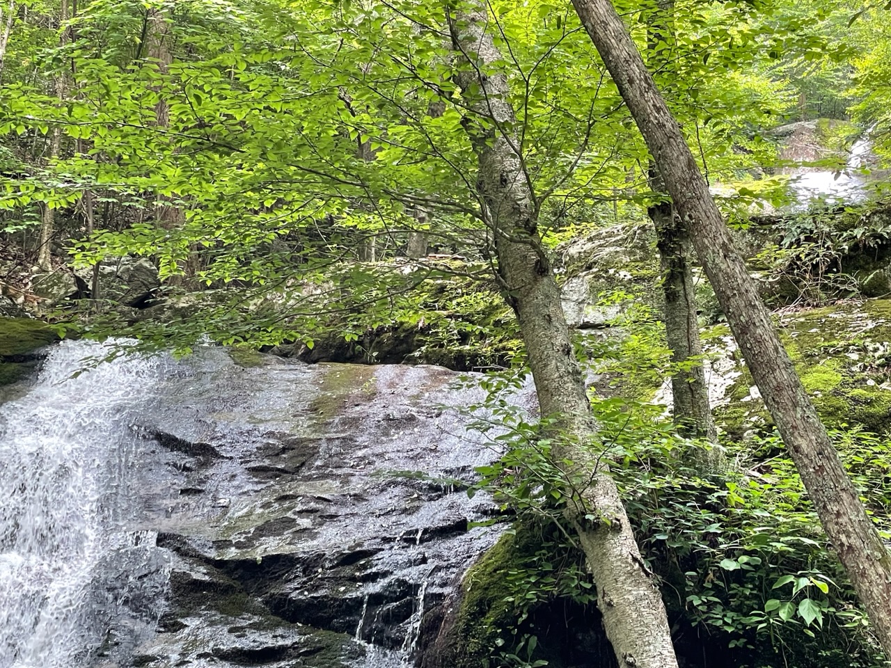 Crabtree Falls.  Photo taken by and the property of FourWalls.