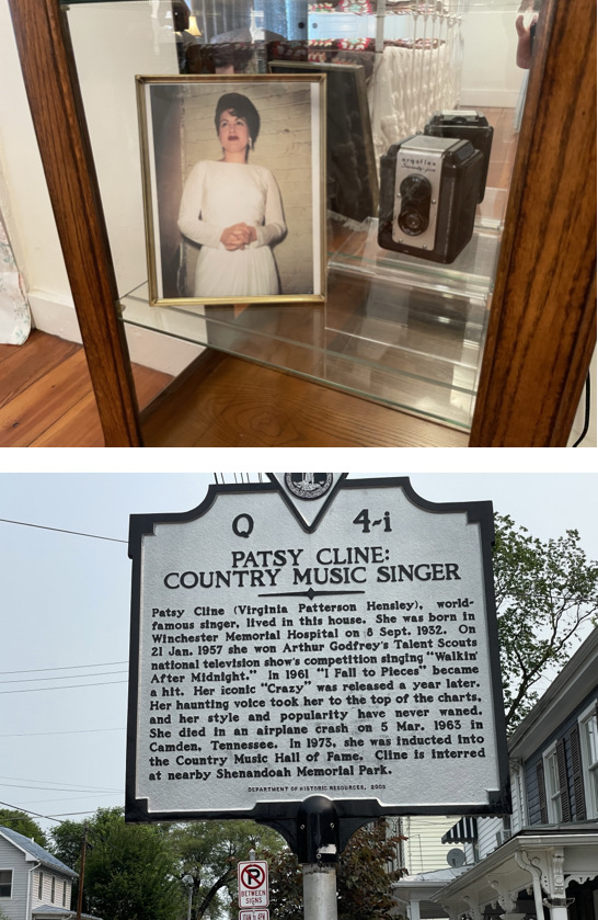 Photos at the Patsy Cline Museum.  Photos taken by and the property of FourWalls.