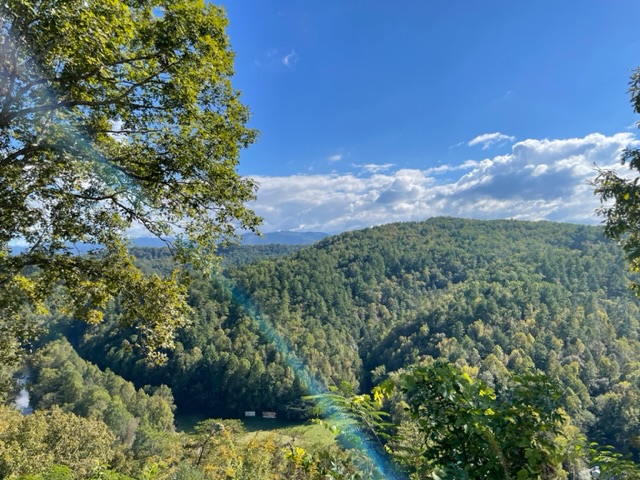 Taken on the Foothills Parkway, Tennessee.  Photo taken by and the property of FourWalls.