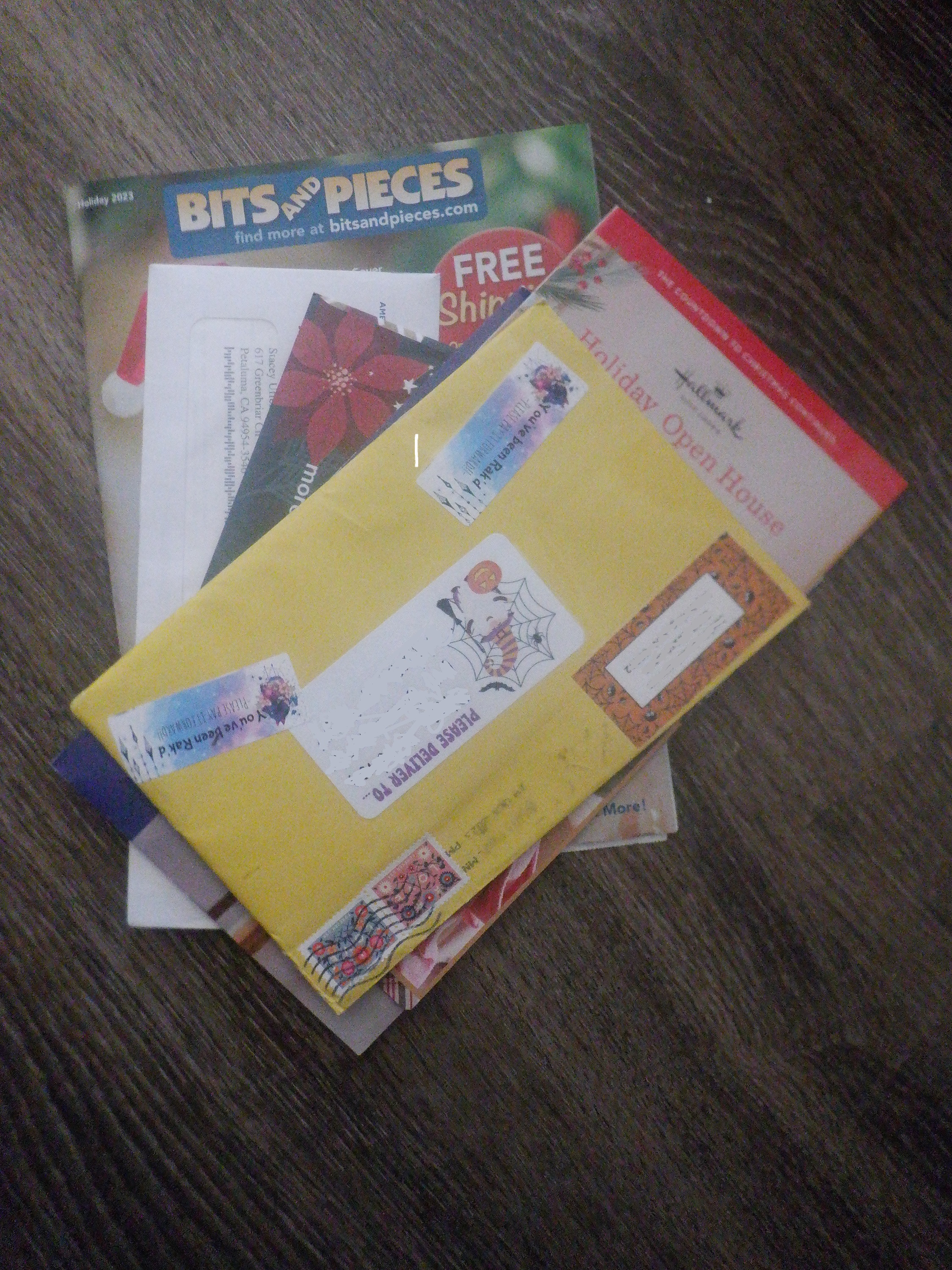 Mail that I recieved today Mail that I recieved today