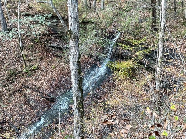 Jackson Falls, Natchez Trace Parkway, Tennessee.  Photo taken by and the property of FourWalls.