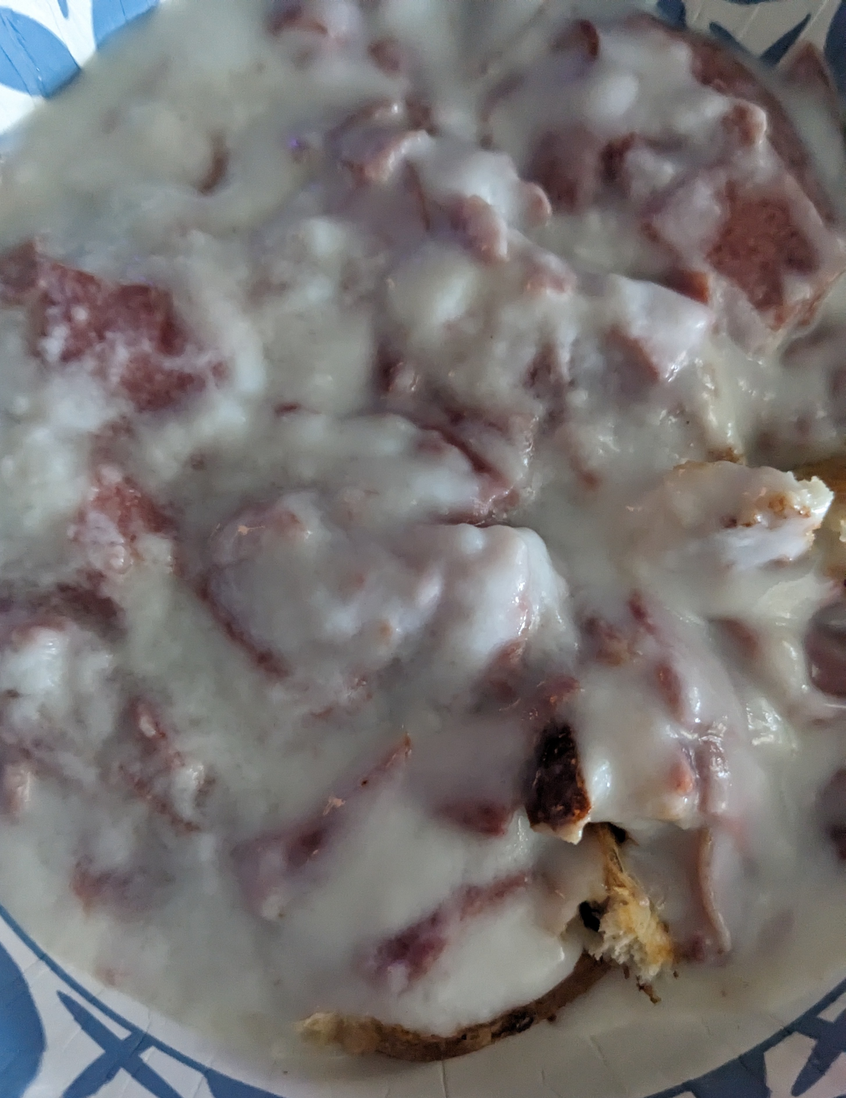 Chipped beef on toast © 2023 Chipped beef on toast © 2023