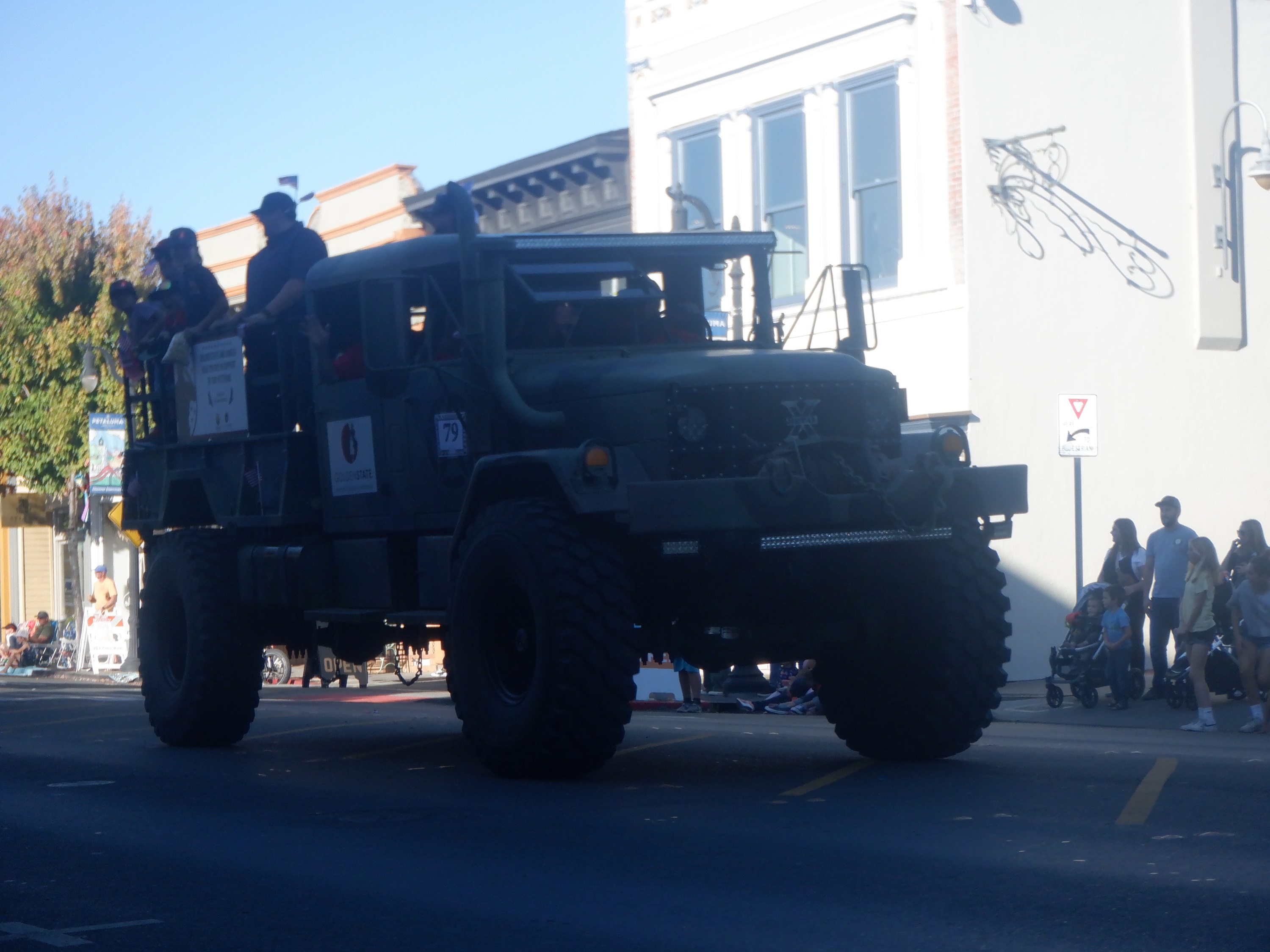 Another photo from the Vets day parade