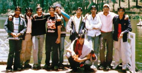 OOty tour - THis had been the most memorable fun tour of my life.All the people in the pic are my close friends.thos particular pic was taken near the water rowing place. the scenery there needs to be seen atleast once in a lifetime. Two days in ooty and you will feel as good as new.to date ooty has been my favourite hill station.