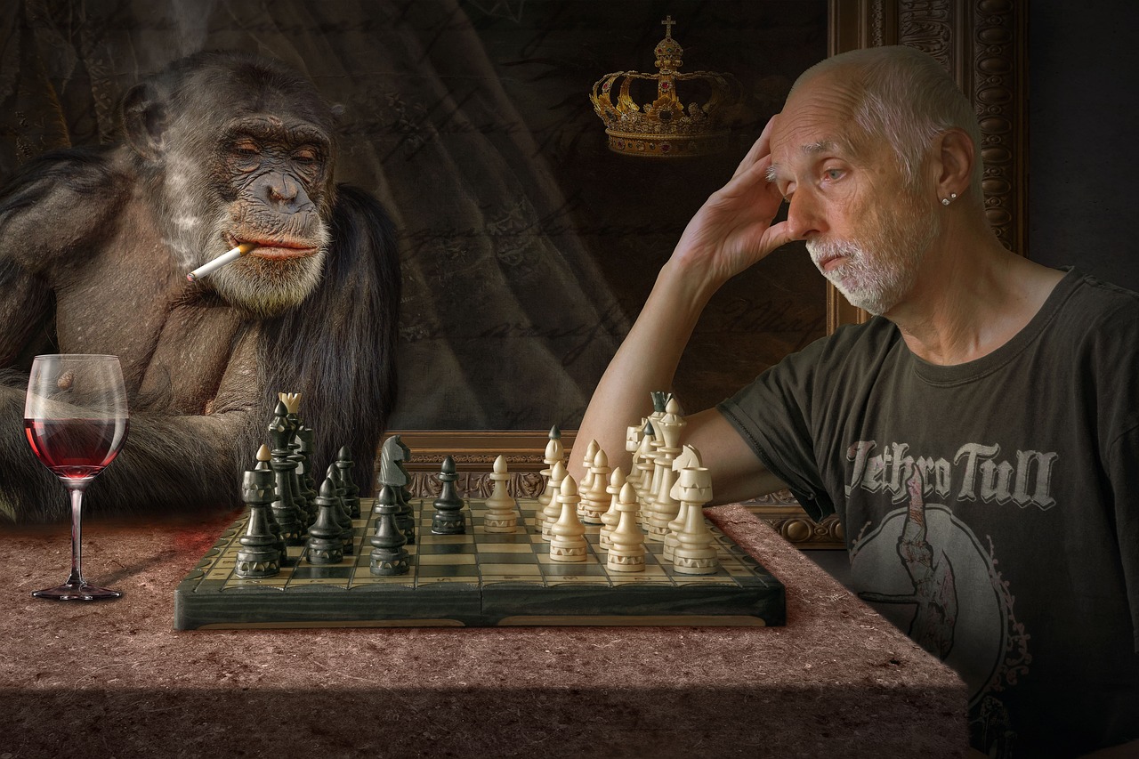 We can be smart at chess but dumb at life We can be smart at chess but dumb at life