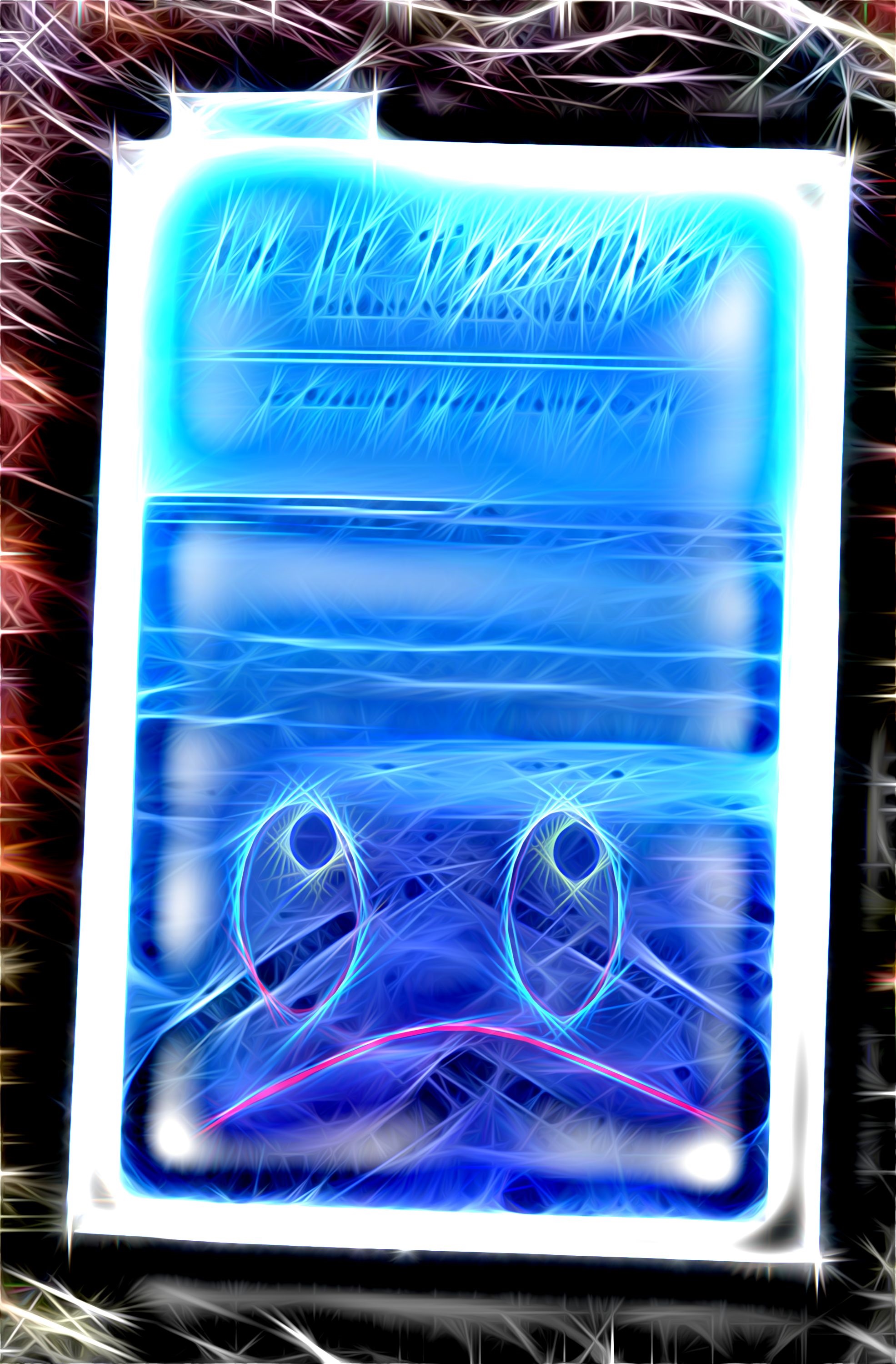 Photo I took of book with effects on Microsoft Paint and LunaPic.com