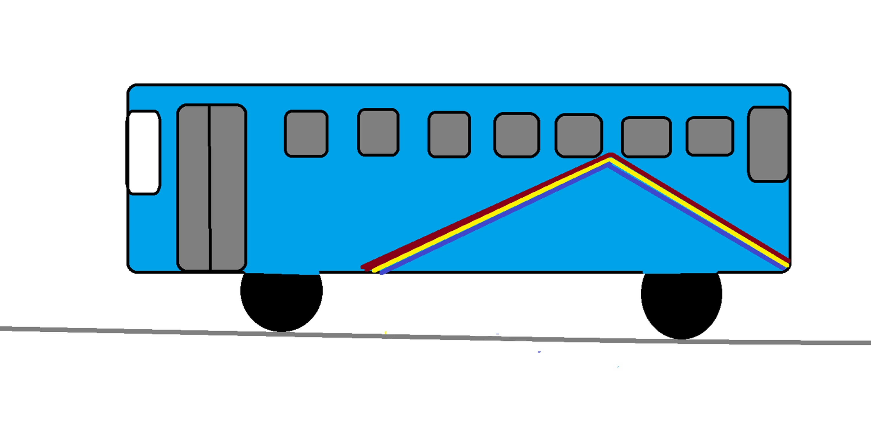 Bus by me on Microsoft Paint Bus by me on Microsoft Paint