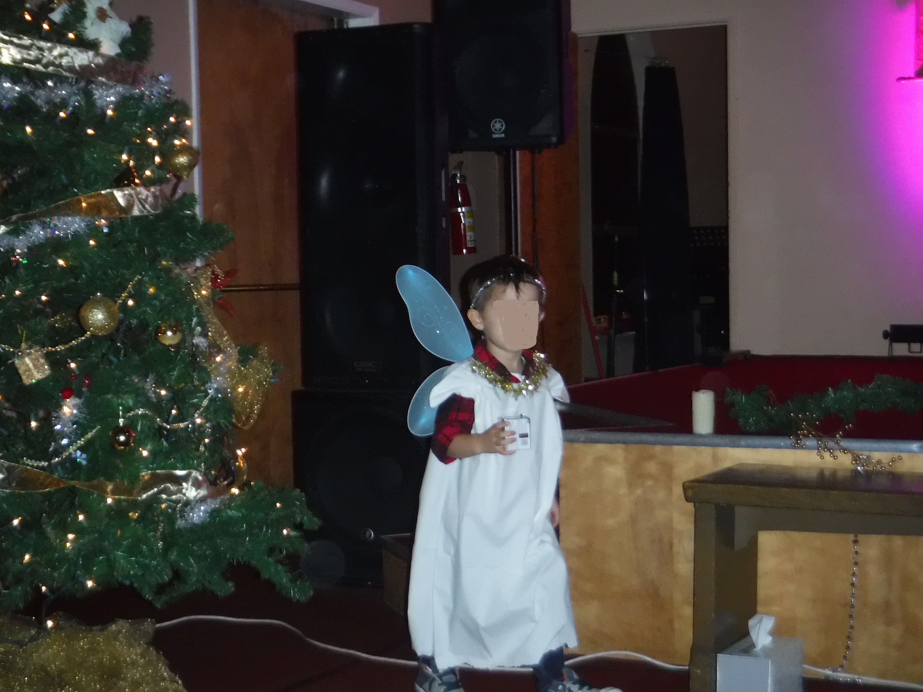 Photo I took at Christmas program 2018 Photo I took at Christmas program 2018