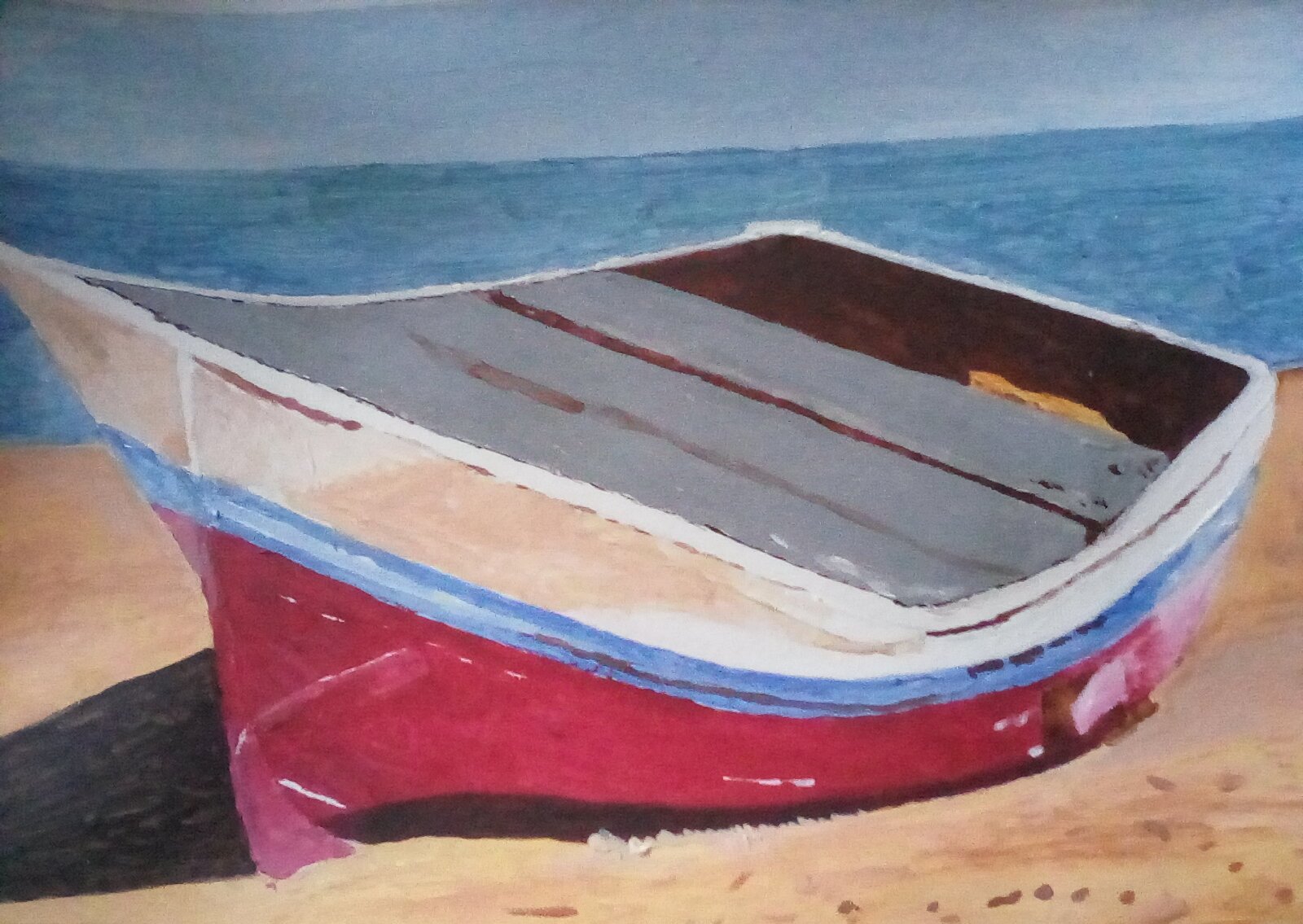 Painting of a boat